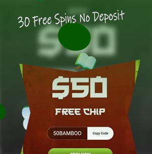30 free spins no deposit