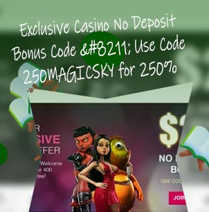 Exclusive casino no deposit bonus