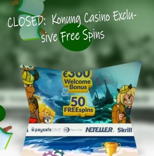Konung casino no deposit bonus in SA