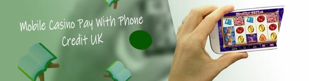 Mobile credit casino