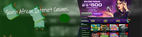 Online casino welcome free spins in SA