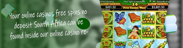 Online slots free spins on sign up in South Africa